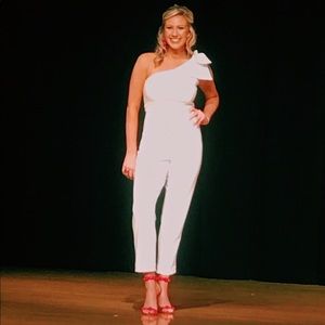 White jumpsuit